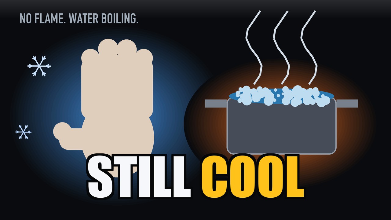 Your Stove Doesn't Make Heat